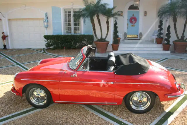 1963 porsche 356b 1600 super reutter cabriolet