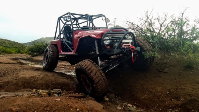1969 toyota fj-40 land cruiser rock crawler