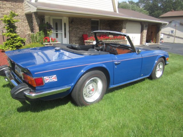 1976 triumph tr-6 only 48000 miles