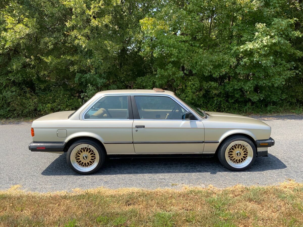 1987 bmw e30 325 3-series coupe auto i e 190e german mercedes bbs wheels gold m3