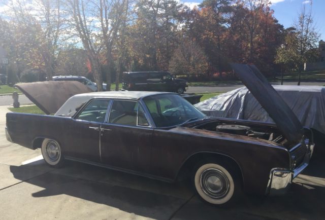 1962 lincoln continental suicide door project car