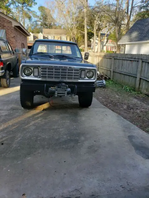 1977 dodge power wagon w100 custom