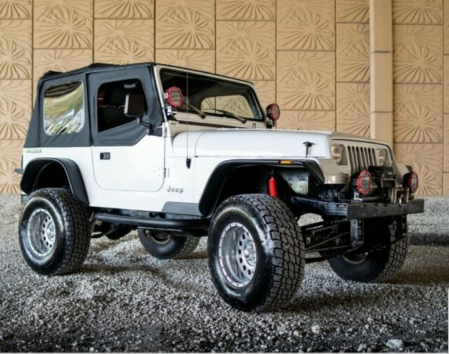 1989 jeep wrangler soft top. custom. too much to list. fresh engine. make offer