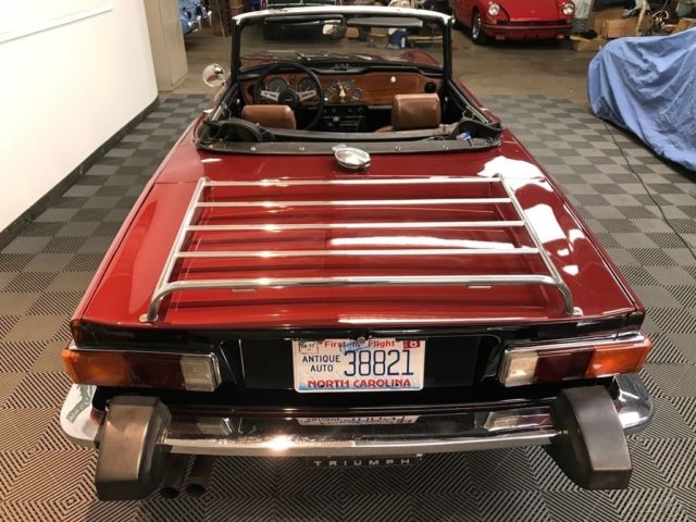 1974 triumph tr-6 convertible. 96,994 miles. excellent running, driving car