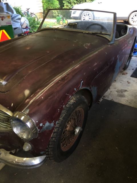 1959 austin healey 3000 mk i roadster - 5842 original miles