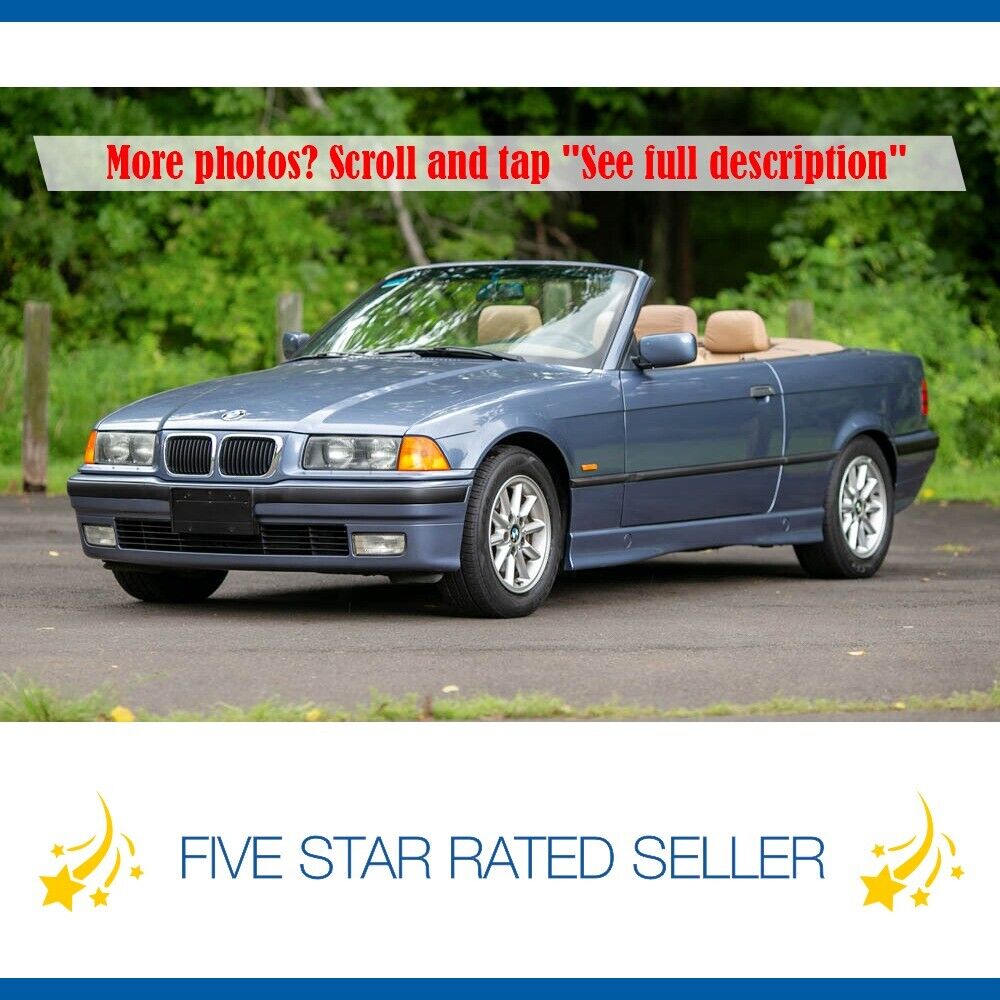 1999 bmw 3-series 328i convertible low 96k miles serviced clean carfax we ship!