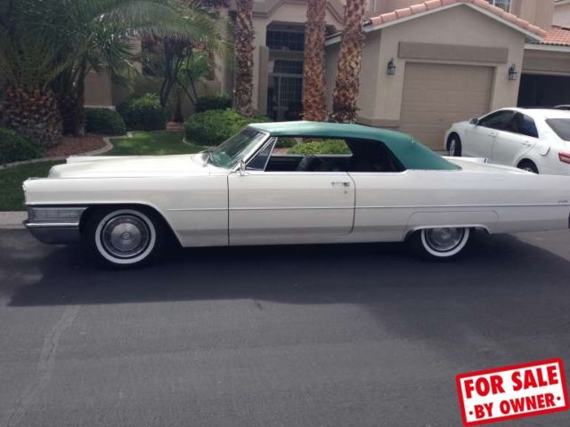 1965 cadillac deville convertible rebuilt 429 engine leather rare c60890