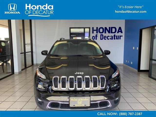 used 2016 jeep cherokee 4wd limited decatur, al 35601 for sale in decatur, alabama