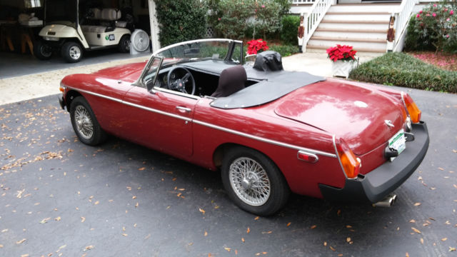 1978 mgb convertivle