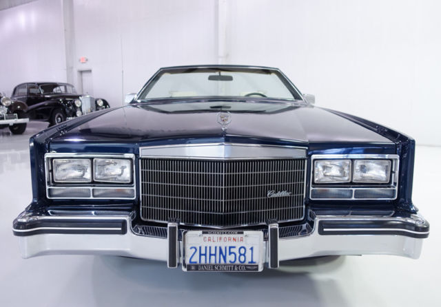 1985 cadillac eldorado biarritz convertible, original interior, highly optioned