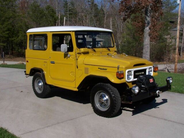 1979 toyota fj40 fj land cruiser, same 40 year owner, 28k original miles