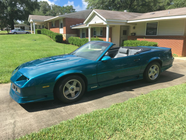 1992 chevy camaro z28 convertible 25th anniversary edition