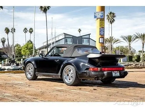 1989 porsche cabriolet turbo look, 3.2l h6 12v, g50 trans, original #'s matching