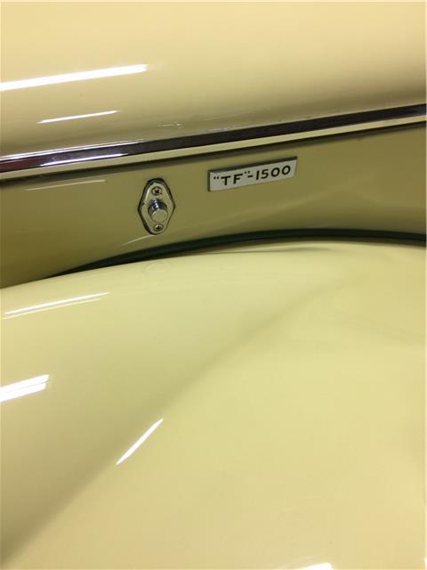 mg tf 1500 yellow with 30,145 miles, for sale!