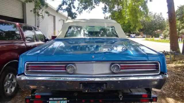 1968 chrysler 300 convertible - great project car