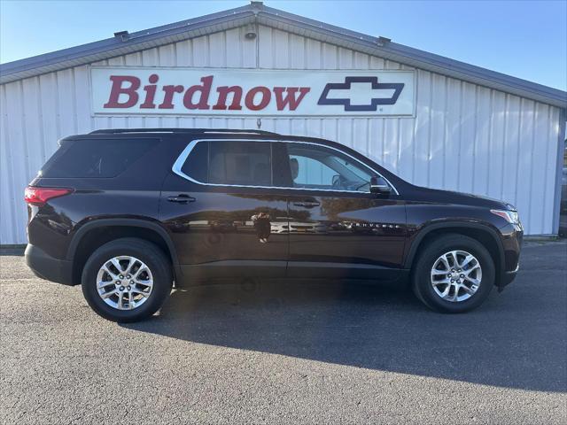 2021 chevrolet traverse lt leather