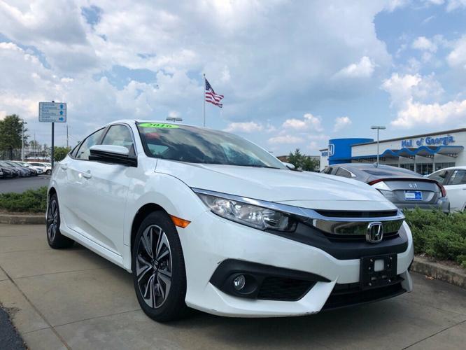 certified 2016 honda civic ex-t sedan buford, ga 30519 for sale in buford, georgia