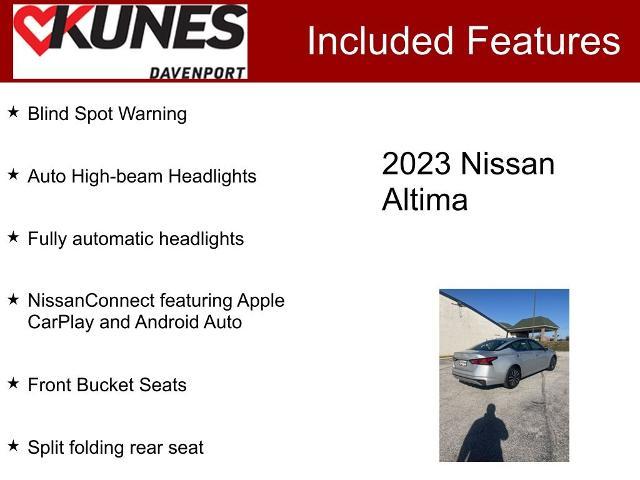 2023 nissan altima 2.5 sv