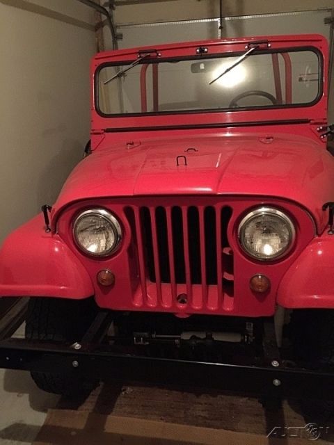 1966 jeep cj-5 completely restored numbers matching used manual