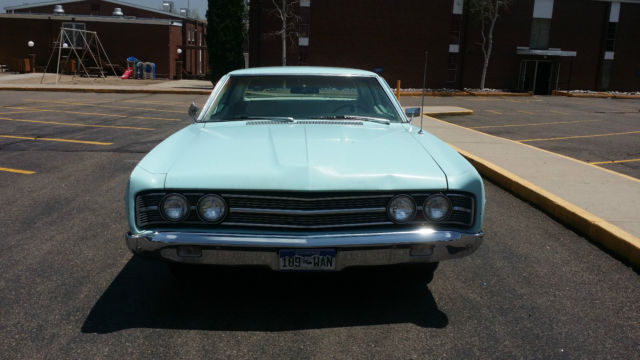1969 ford galaxie, sky blue, 4 door, hard top
