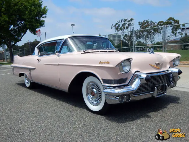 1957 cadillac coupe deville well equipped-low miles-california documented