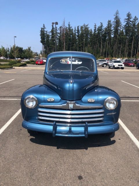 1946 ford super deluxe tudor coupe **fully restored**