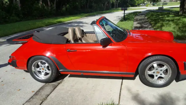 1986 porsche 911 carerra cabriolet