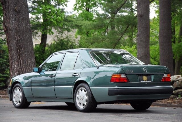 1993 mercedes-benz 500e sedan porsche/mercedes built, very rare, spruce green