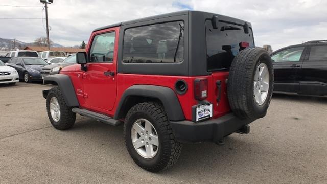 used 2011 jeep wrangler 4wd sport helena, mt 59601 for sale in helena, montana