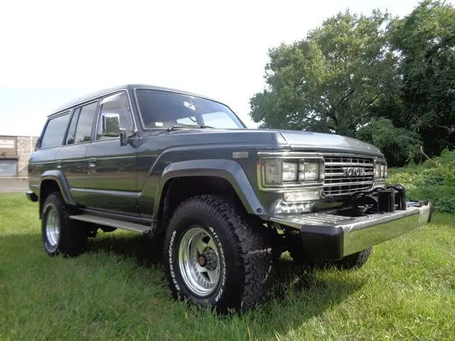 1988 toyota land cruiser hj60 60 4x4 diesel 5 speed only 99k miles no reserve