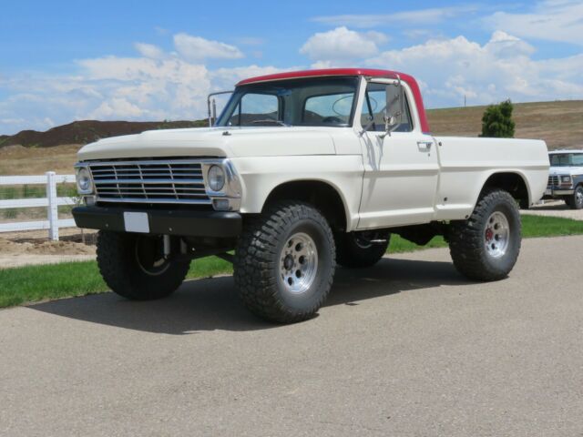 1971 ford f-250 custom 8-lug shortbed 390 v8 automatic