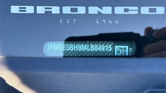 2021 Ford Bronco
