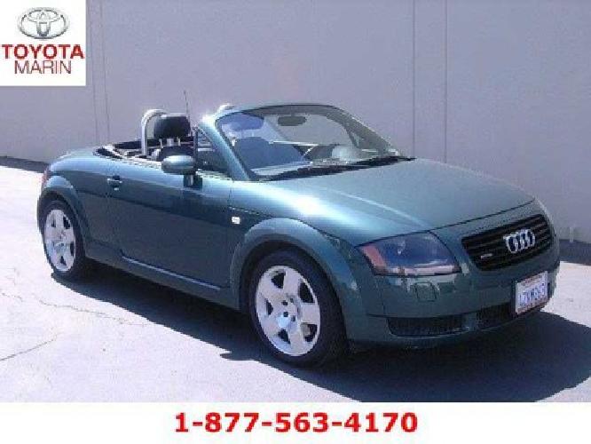 2002 audi tt 2 dr roadster quattro 6-spd in san rafael, ca