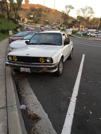 1987 bmw 325e base sedan 4-door 2.7l e30 m20