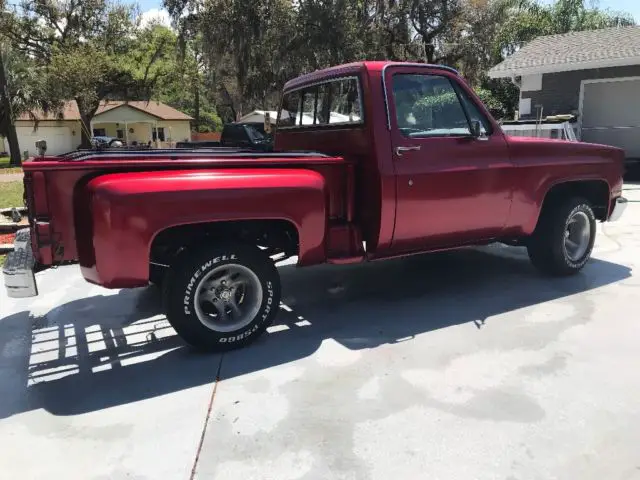 1986 chevy c10 scottsdale stepside short bed