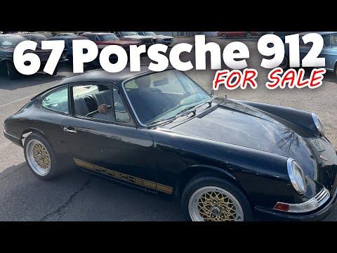 1967 porsche 912 in penndel, pennsylvania