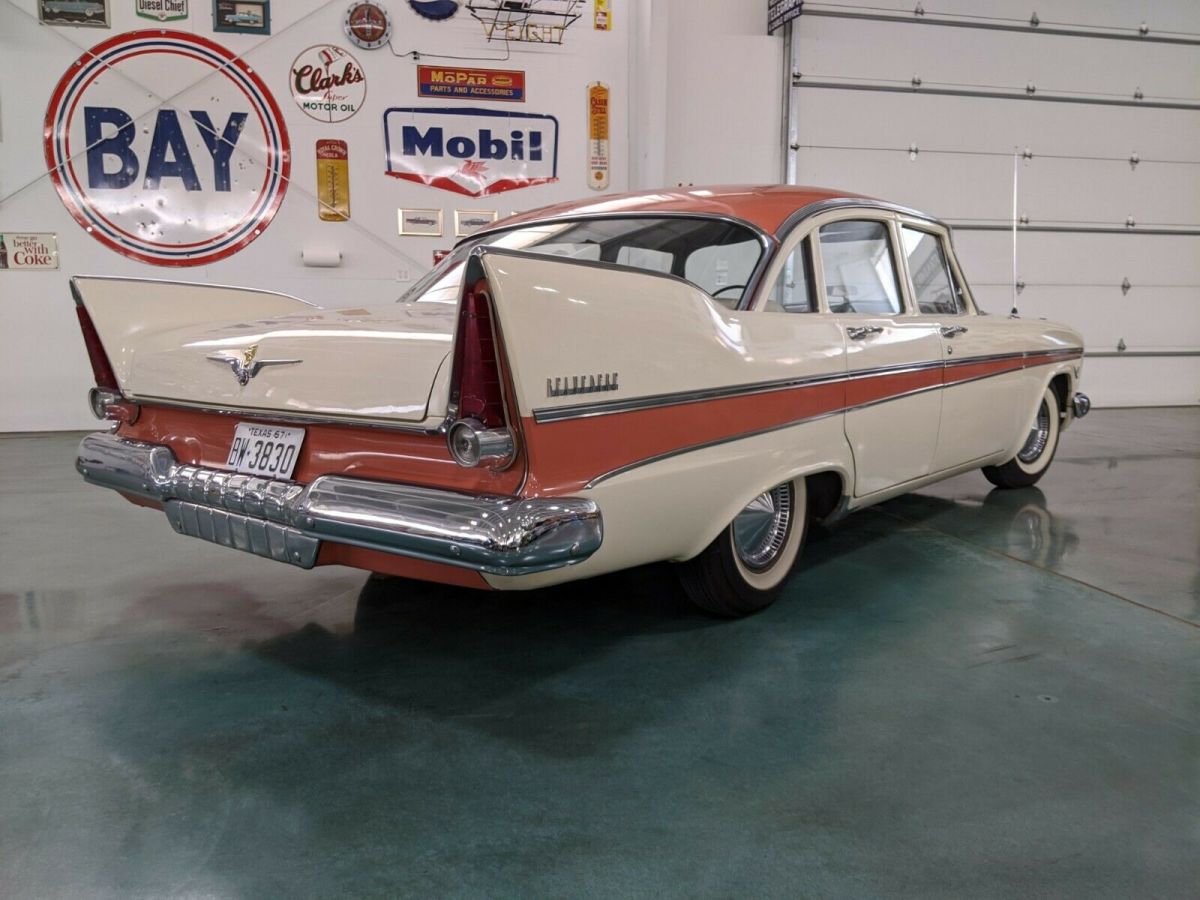 1957 plymouth belvedere sedan! rust free! low reserve! original interior!