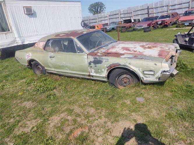 1968 mercury cougar in parkers prairie, minnesota