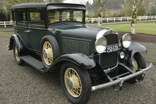 1930 willys overland whippet deluxe touring "the six sedan" survivor - denwerks