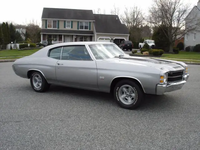 1971 chevrolet chevelle 454 real ss big block matching # complete frame-off