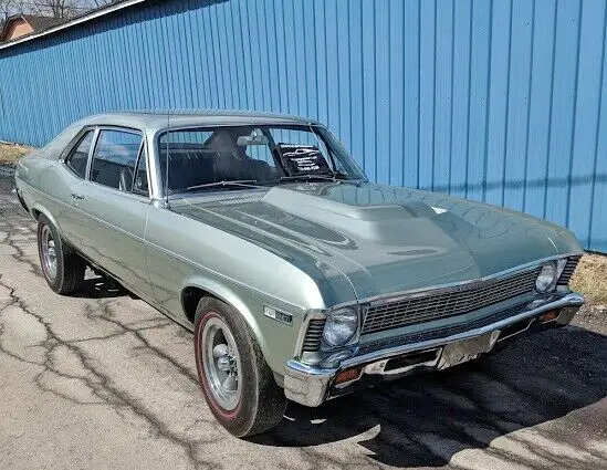 1968 chevy ii nova l79 4 speed super low miles protectoplate rare!
