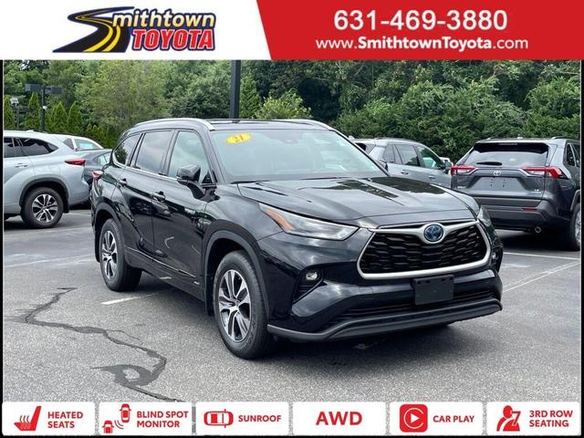 2021 toyota highlander hybrid xle