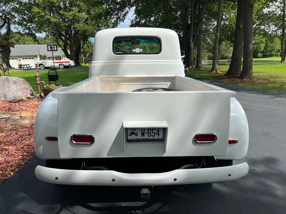 1954 chevrolet 3100 pickup white rwd manual 3100