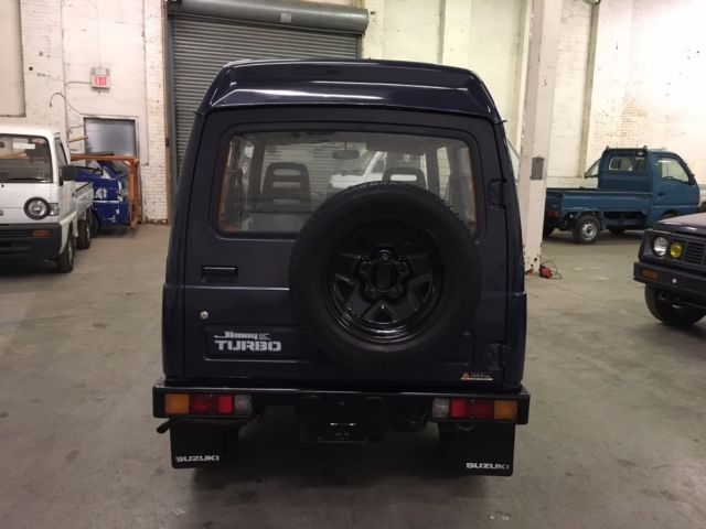 japanese mini suv 1990 suzuki jimny/samurai 4x4 fuel injected turbo 660cc truck!