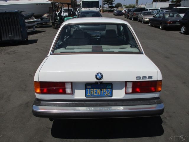 1986 bmw 325 used 2.7l i6 12v automatic no reserve