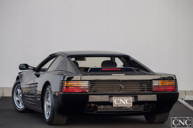 1987 ferrari testarossa in black only fresh major 8k miles cnc motors california