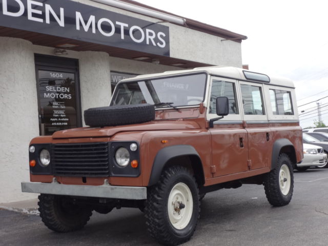 *** 1985 land rover defender 110 diesel left side drive***
