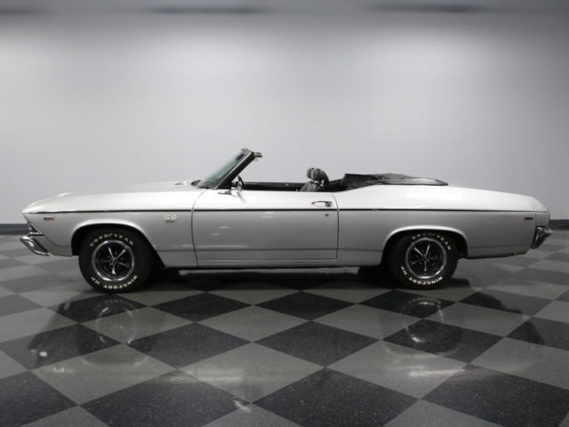 rare droptop, 454 v8, th400, great stereo, correct cortez silver, frnt pwr disc