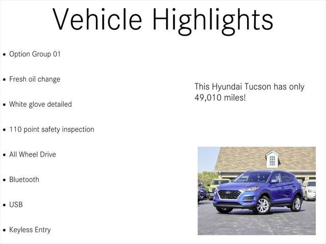 2021 hyundai tucson value