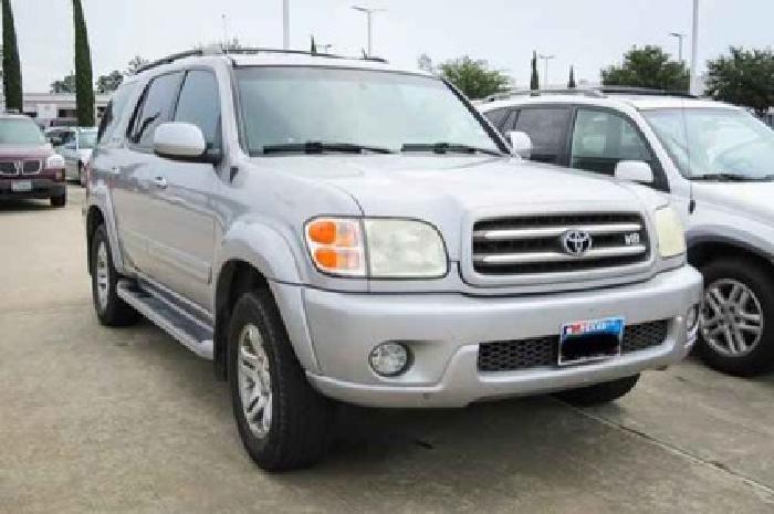 2004 toyota sequoia limited in spring, tx